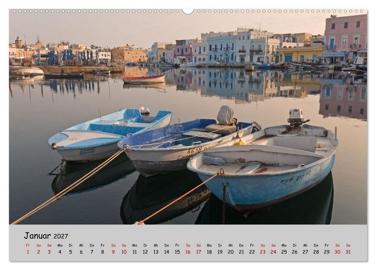 Produktbild: Tunesien Vielfalt am Mittelmeer (Wandkalender 2027 DIN A2 quer), CALVENDO Monatskalender