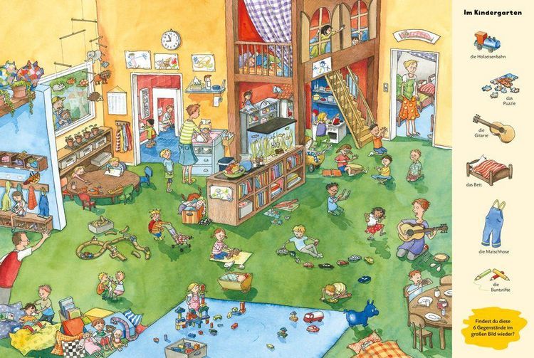 Produktbild: Duden 24+: Mein gro&szlig;es Wimmel-W&ouml;rterbuch