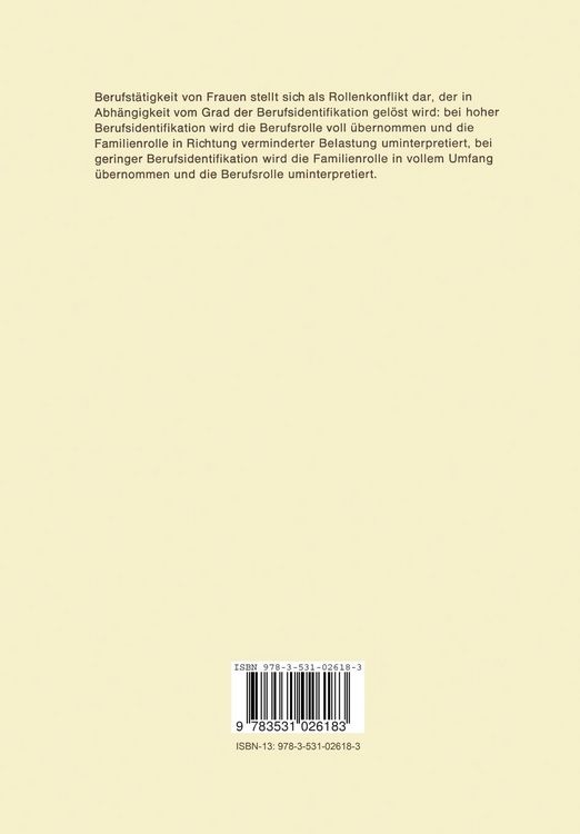 Produktbild: Bedeutung der Berufst&auml;tigkeit von Frauen