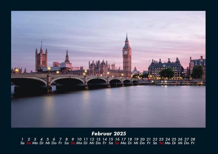 Produktbild: London - Impressionen 2025 Fotokalender DIN A4