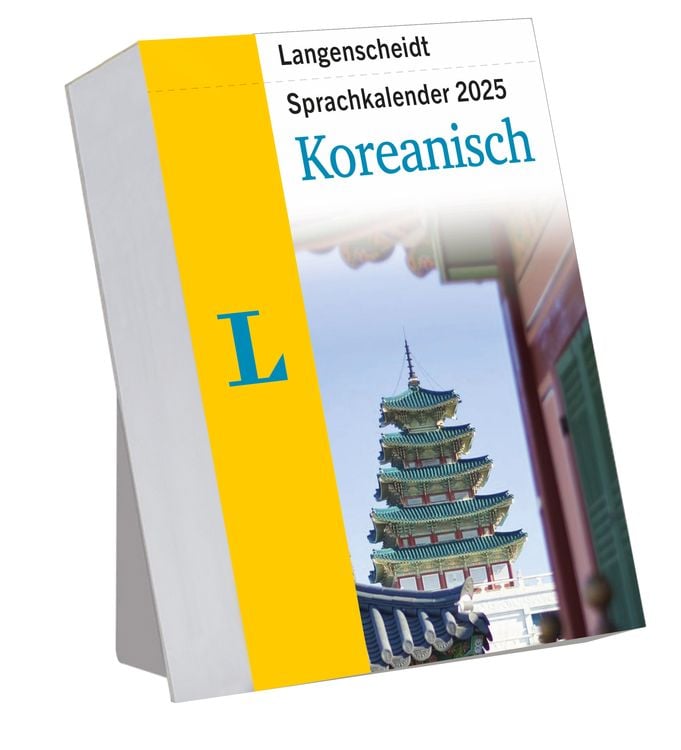 Produktbild: Langenscheidt Sprachkalender Koreanisch 2025