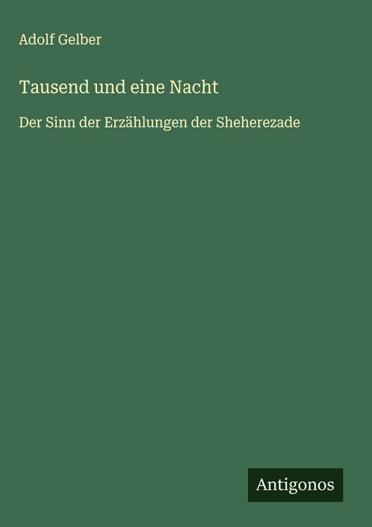 Produktbild: Tausend und eine Nacht