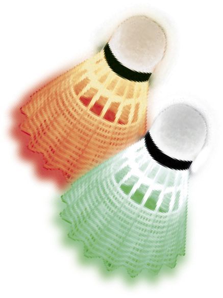 Produktbild: Badm.-Ball MAGIC NIGHT LED,3er Dose B&auml;lle mit gr&uuml;n+roten LED