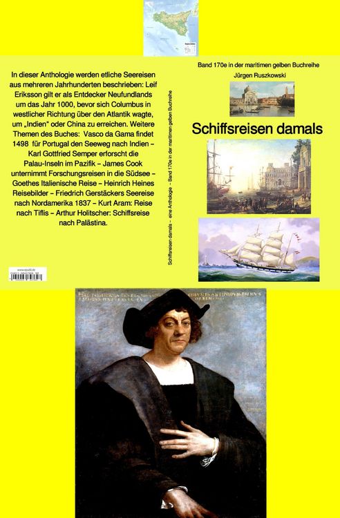 Produktbild: Schiffsreisen damals - Reiseberichte etlicher Forscher und Autoren