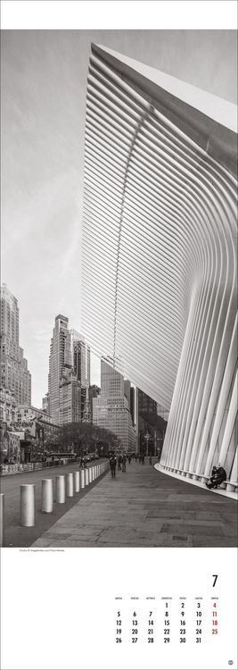Produktbild: New York Vertical Kalender 2027