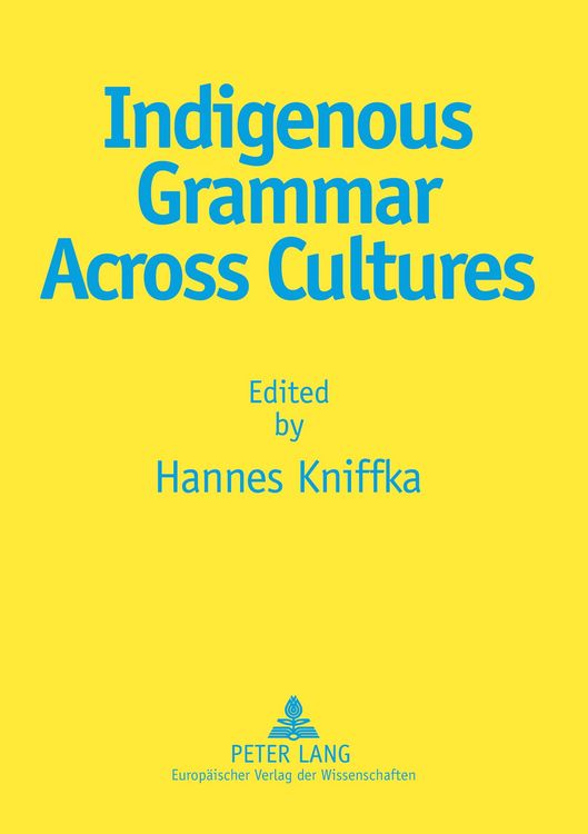 Produktbild: Indigenous Grammar Across Cultures