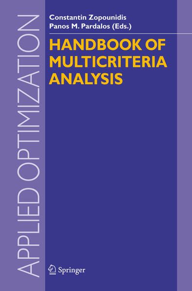 Produktbild: Handbook of Multicriteria Analysis