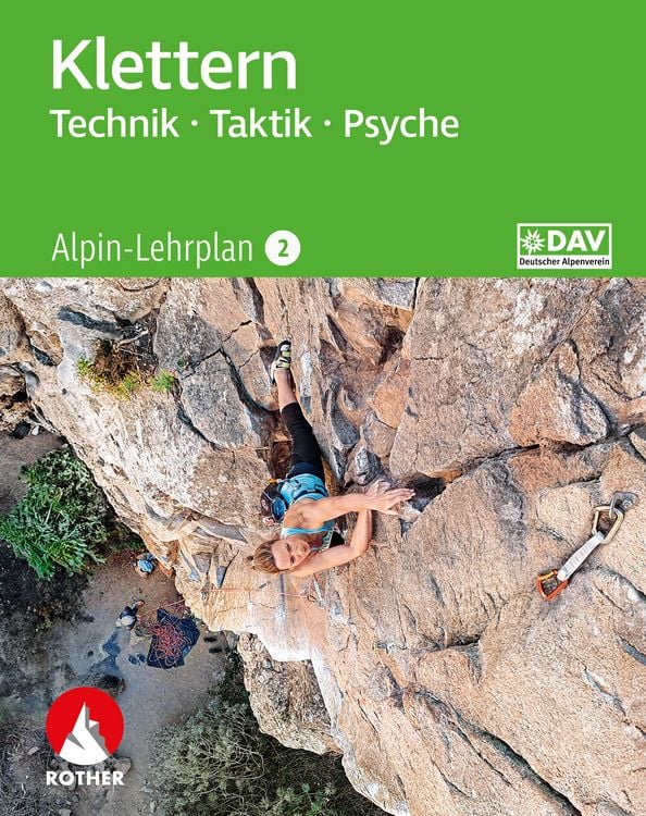 Bild vom Artikel Alpin-Lehrplan 2: Klettern - Technik, Taktik, Psyche vom Autor Michael Hoffmann