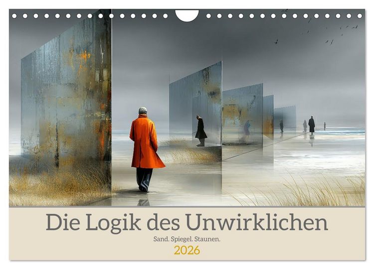 Produktbild: Die Logik des Unwirklichen (Wandkalender 2026 DIN A4 quer), CALVENDO Monatskalender