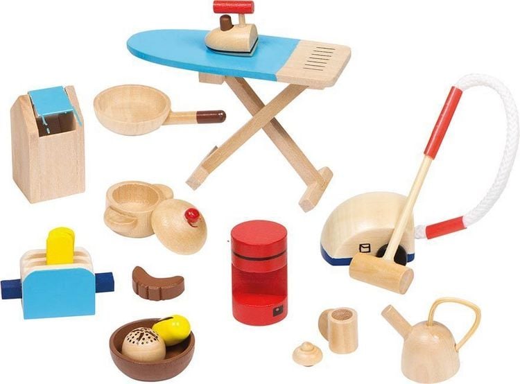 Produktbild: Goki Accessoires Küchefür Puppenhaus, Holz