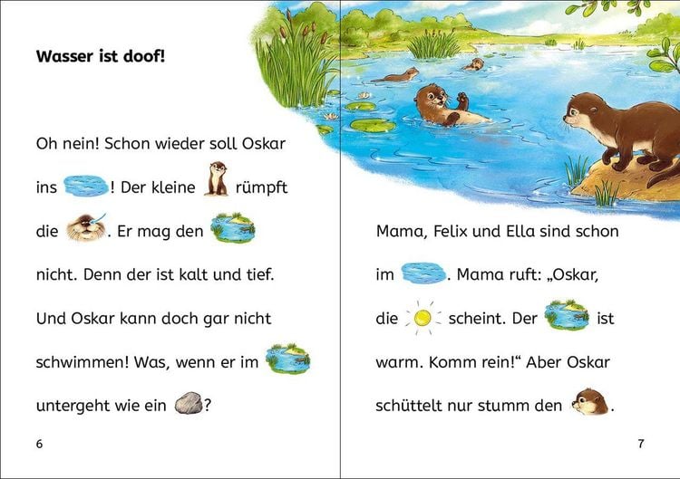 Produktbild: Bildermaus - Trau dich, kleiner Otter!