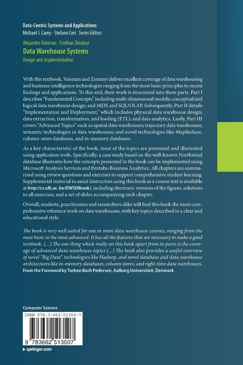 Produktbild: Data Warehouse Systems