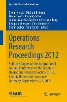 Produktbild: Operations Research Proceedings 2012