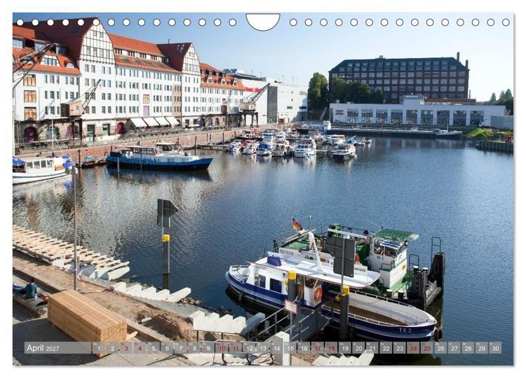 Produktbild: Hausbooturlaub Deutschland - Berlin und Brandenburg (Wandkalender 2027 DIN A4 quer), CALVENDO Monatskalender