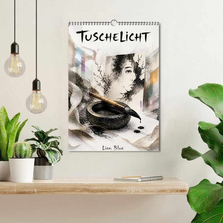 Produktbild: Tuschelicht (Wandkalender 2027 DIN A3 hoch), CALVENDO Monatskalender