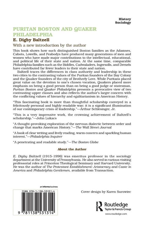 Produktbild: Puritan Boston and Quaker Philadelphia