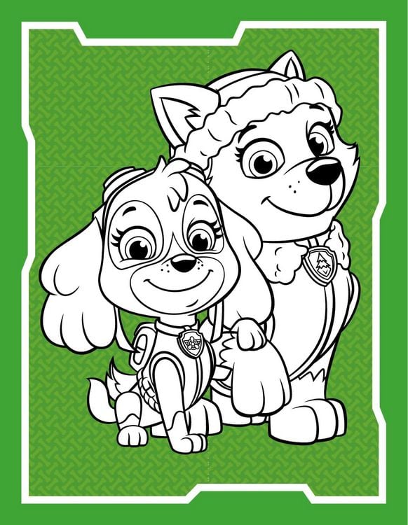 Produktbild: PAW Patrol 3-in-1 Malbuch I Ab 4 Jahren