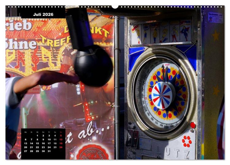 Produktbild: Kirmesrummel (hochwertiger Premium Wandkalender 2026 DIN A2 quer), Kunstdruck in Hochglanz