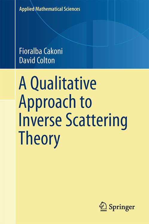 Produktbild: A Qualitative Approach to Inverse Scattering Theory