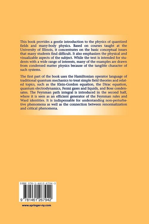 Produktbild: The Physics of Quantum Fields