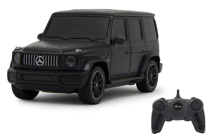 Produktbild: Jamara Mercedes-Benz AMG G63 1:24 matt schwarz 27MHz