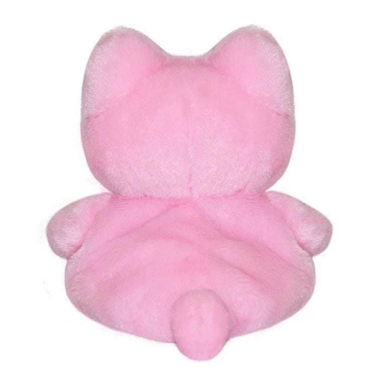 Produktbild: Aurora 44535 - Tasty Peach Strawberry Meowchi Palm Pals, rosa, Pl&uuml;schtier, ca.13 cm