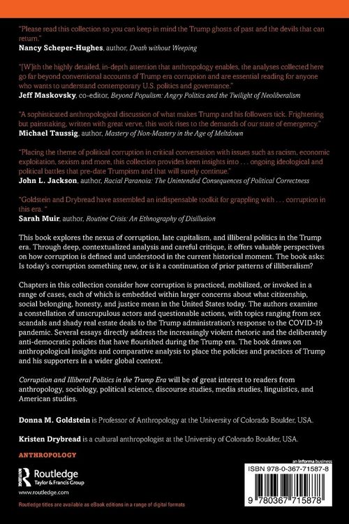 Produktbild: Corruption and Illiberal Politics in the Trump Era