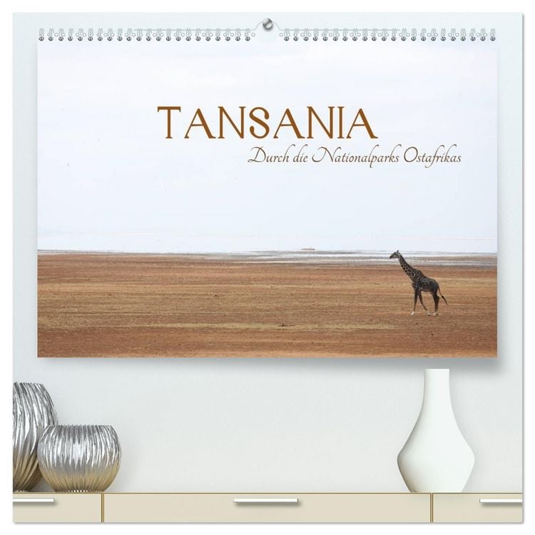 Produktbild: Tansania - Durch die Nationalparks Ostafrikas (hochwertiger Premium Wandkalender 2026 DIN A2 quer), Kunstdruck in Hochglanz