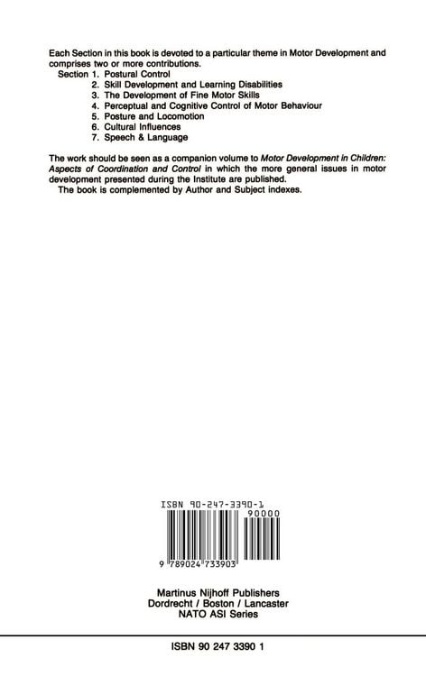 Produktbild: Themes in Motor Development