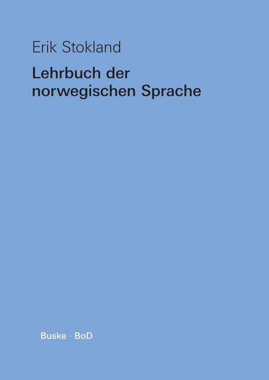 Produktbild: Lehrbuch der norwegischen Sprache