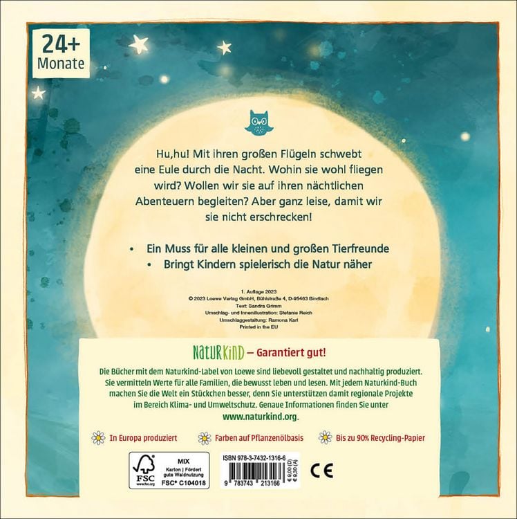 Produktbild: Mein erstes Naturbuch - Die Eule