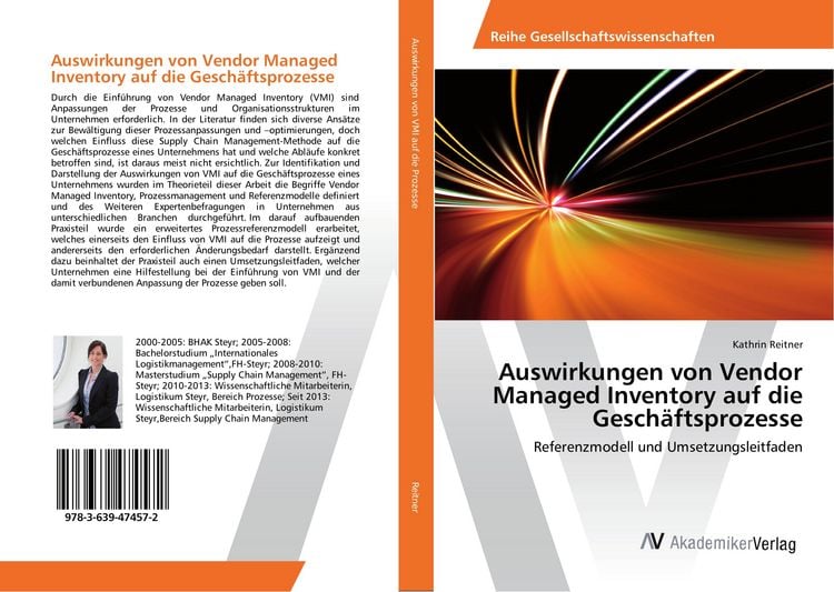 Produktbild: Auswirkungen von Vendor Managed Inventory auf die Gesch&auml;ftsprozesse