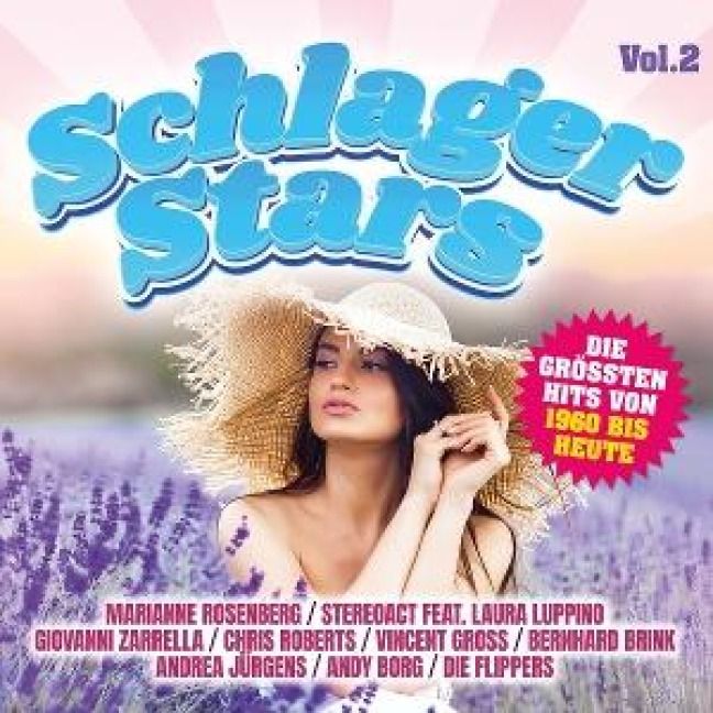 Produktbild: Schlager Stars Vol.2: Die gr&ouml;&aacute;ten Hits von 1960 bi