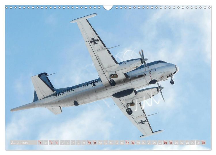 Produktbild: Marineflieger 2026 (Wandkalender 2026 DIN A3 quer), CALVENDO Monatskalender