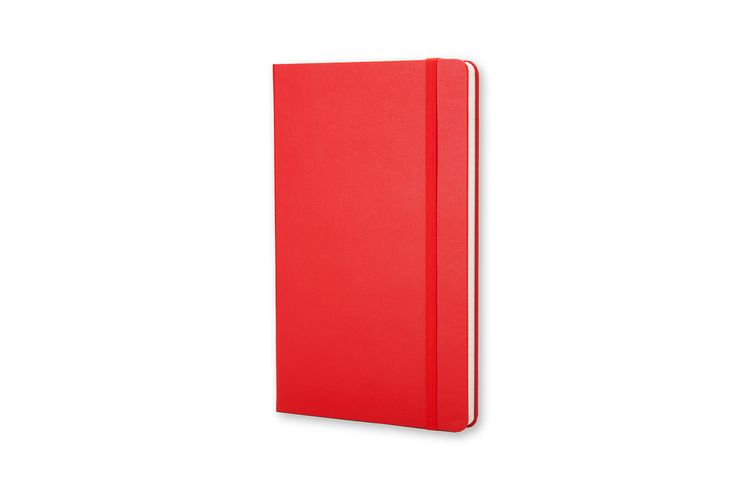 Produktbild: Moleskine Notizbuch, Large/A5, Kariert, Fester Einband, Rot