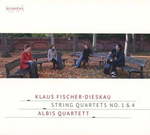 Produktbild: Albis Quartett: Streichquartette 1 und 4