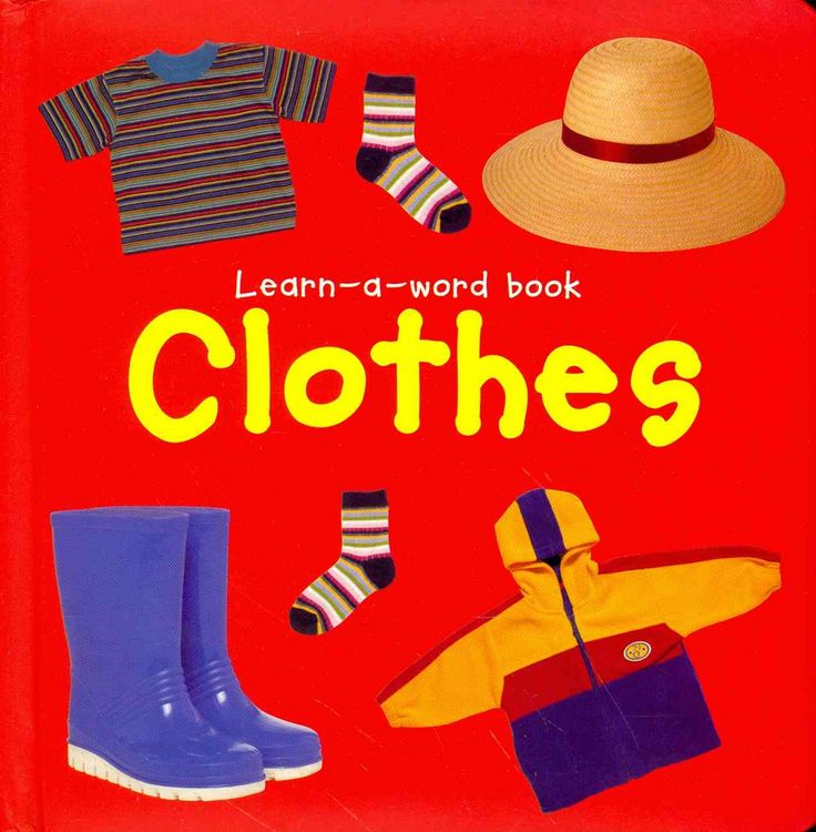 Produktbild: Learn-a-word Book: Clothes
