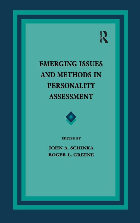 Produktbild: Emerging Issues and Methods in Personality Assessment