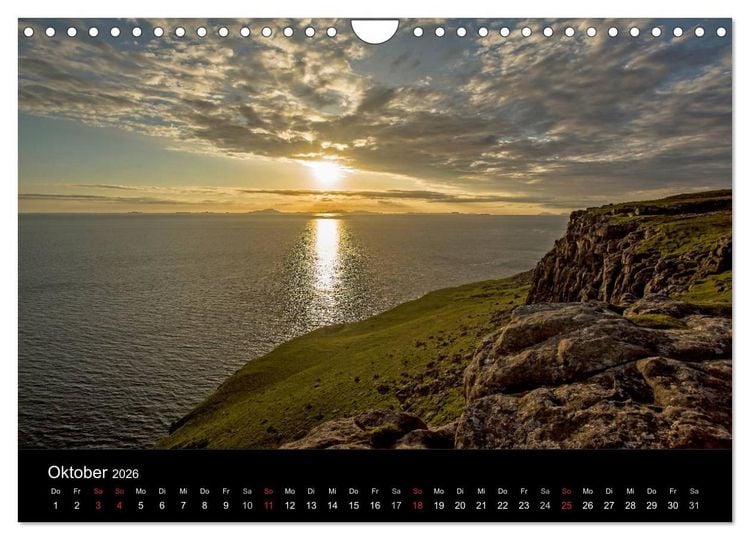Produktbild: Isle of Skye - Schottlands Inseln (Wandkalender 2026 DIN A4 quer), CALVENDO Monatskalender