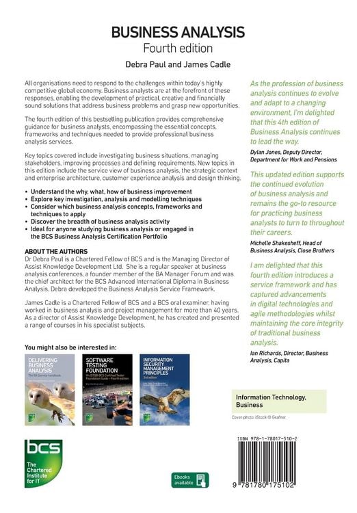 Produktbild: Business Analysis