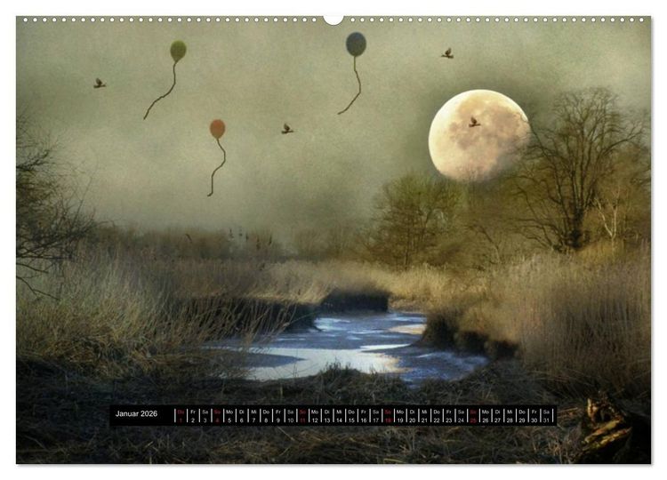 Produktbild: Sehnsucht der Natur (Wandkalender 2026 DIN A2 quer), CALVENDO Monatskalender