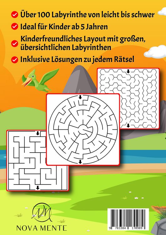 Produktbild: Labyrinthe f&uuml;r Kinder ab 5 Jahren - Band 20