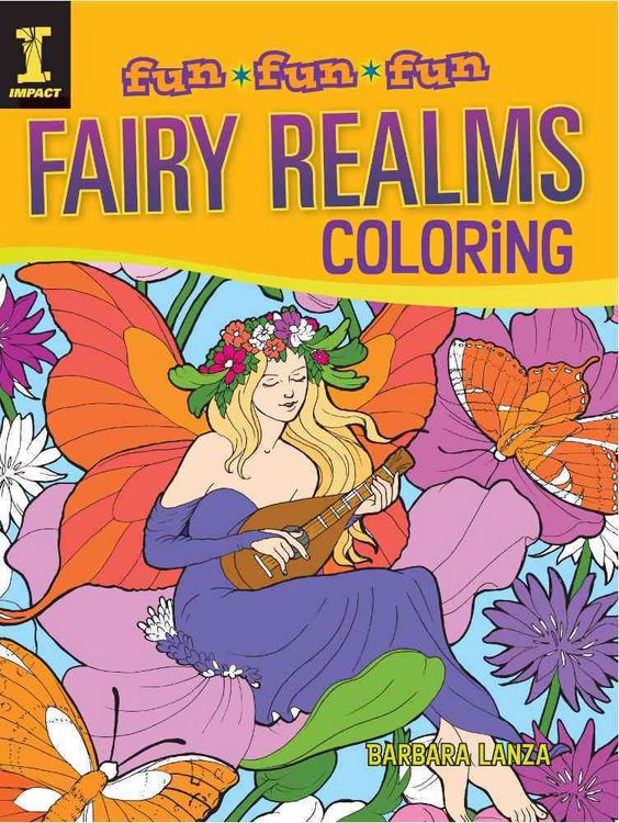 Produktbild: Color Bk-Fairy Realms Coloring