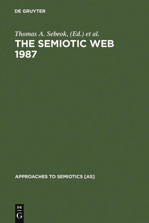 Produktbild: The Semiotic Web 1987