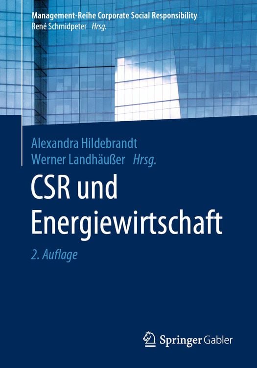 Produktbild: CSR und Energiewirtschaft