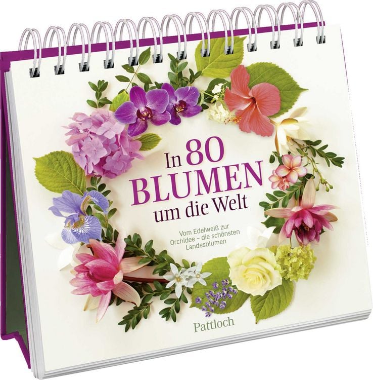Produktbild: In 80 Blumen um die Welt