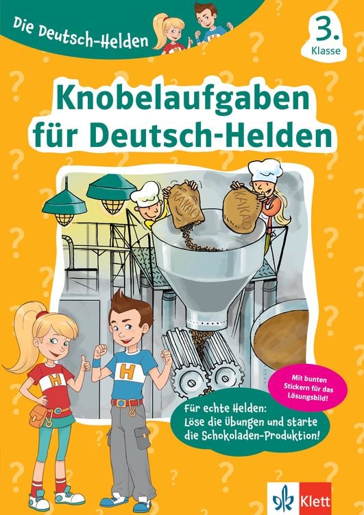 Produktbild: Die Deutsch-Helden Knobelaufgaben für Deutsch-Helden 3. Klasse