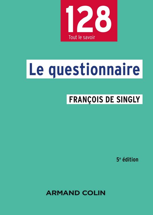 Produktbild: Le questionnaire - 5e &eacute;d.