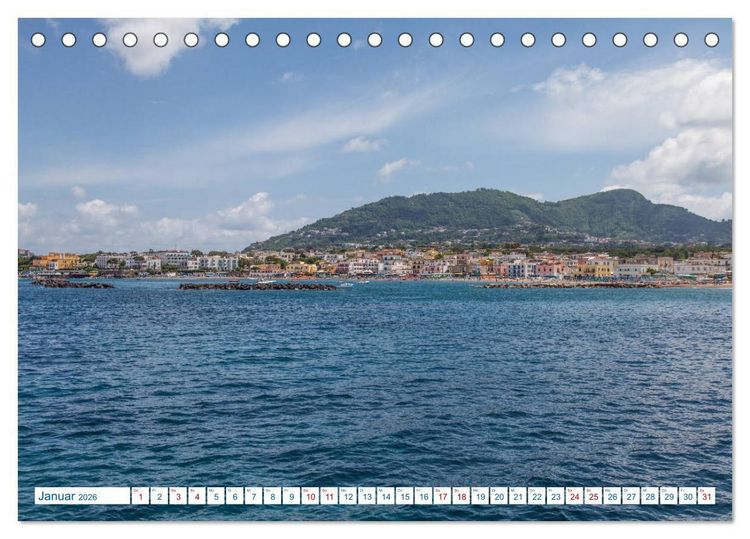Produktbild: Ischia - Italien (Tischkalender 2026 DIN A5 quer), CALVENDO Monatskalender
