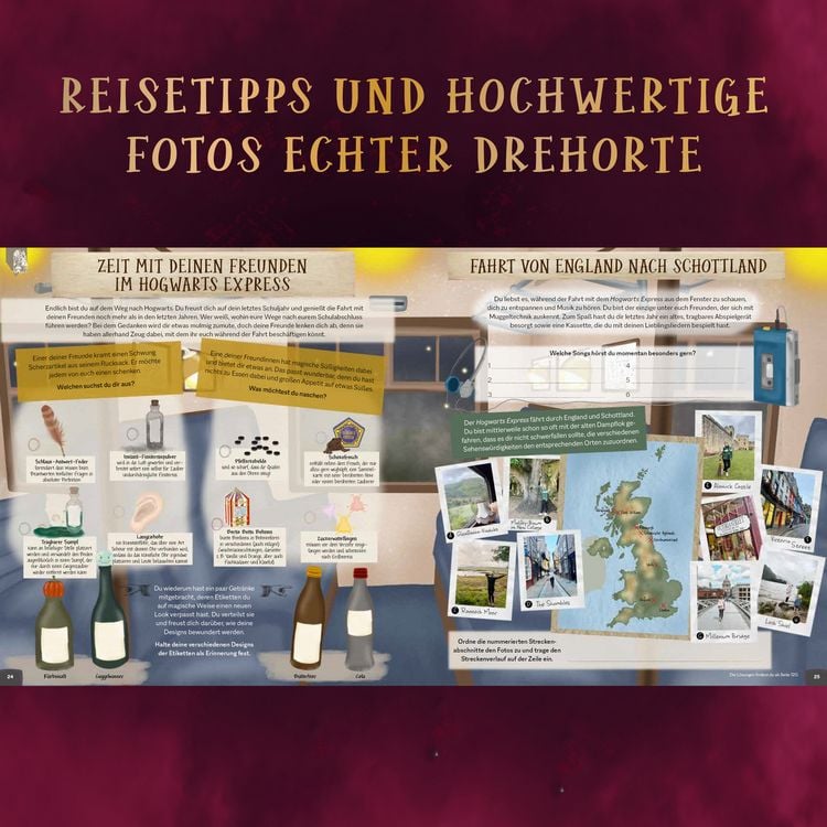 Produktbild: Das inoffizielle Harry-Potter-Mitmachbuch &ndash; Meine magischen Abenteuer